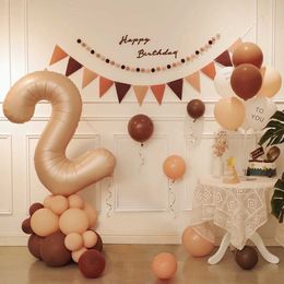 Banner Flags 42pcs Retro birthday balloon party decoration set