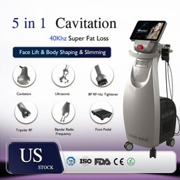 Ultrasonic cavitation Vacuum rf slimming machine BIO face lifting fat removal body shaping home use weight reduce