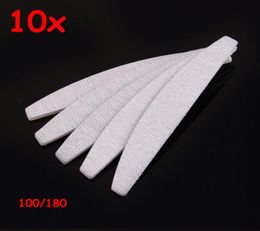 10PCS eva japan sands paper sanding good quality manicure professional 100180 grey zebra half moon nail file for salon6938709