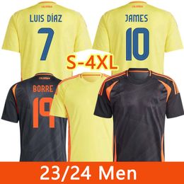 COL Colombia Jerseys 2024/2025 Home and Away Jersey Hernandez Cambindo Montero Llinas Ospina Rivera Player Version