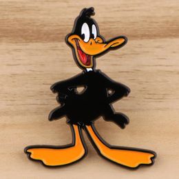 Brooches Cute Duck Enamel Pin Brooch Pines Lapel Pins Cartoon Badge On Backpack Clothing Accessories Fashion Jewelry Gifts For Friends