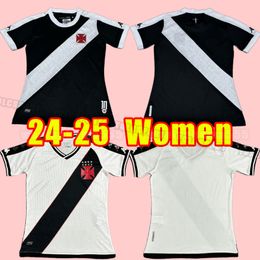 Women 24/25 Vasco da Gama Soccer Jerseys Vest RANIEL G. PEC JUNINHO GETULIO TALLES MAGNO 2024 2025 Men Women Football Shirt ROMARIOGirl home away third