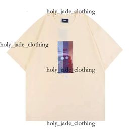 Kith Designer T Shirt Sweatshirt Kith Rap Hip Hop Ksubi Male Singer Juice Wrld Tokyo Shibuya Retro Street Fashion Brand Kith Short Sleeve T-Shirt High-Quality 361