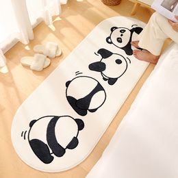 2024 new fashion Bathroom carpet Bathtub Bear duckling movement pattern panda