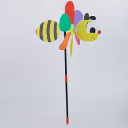 Garden Decorations 3D Large Animal Bee Windmill Wind Spinner Whirligig Yard Decor