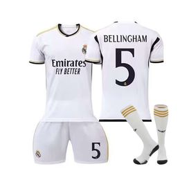 Soccer Jerseys Men's Tracksuits 23-24 Huangm Home Club 5 Football Jersey Children's Adult Two Bar Digital Print 14x2xl