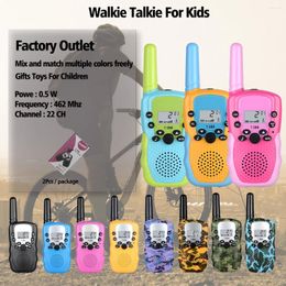 Walkie Talkie 2Pcs Mimi Pc For Kids Boys Girls Tablet Funny Toys UHF Two Way Radio Talki Walki Children Interphone Free Talk