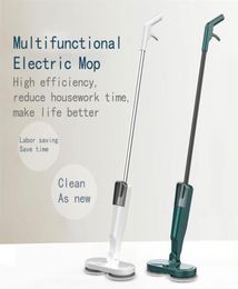 Electric Floor Mops With Sprayer Handheld Spin And Go Mop Without Cable Water Tank Washing Mop Cleaning Household286m6830754