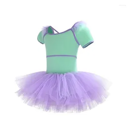 Stage Wear Peru Cotton Girls Ballet Dress Children's Training Skirt Kids Costume Leotard For Gymnastics Tutu Classical Dance Clothes