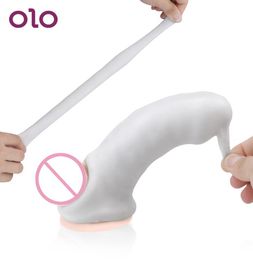 OLO Vagina Massager Male Glans Penis Stimulation Male Masturbator Long Lasting Penis Trainer sexy Toys for Men Pocket2531488