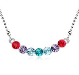 Top Quality Rhodium Luxury Choker Necklace Colar Crystals from rovski Women Fashion Necklaces Collier Statement Jewellery Valentine'S Day2021365