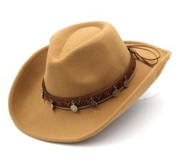 outdoor party street beach punk panama top hat wide upturn rollup brim western cowboy chapeau gentleman jazz sombrero cap4422798