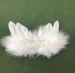 Solid White Colour Feather Wing For DIY Party Gift Decoration Angel Wings Kids Pography Prop Factory Direct 2xh E15996760