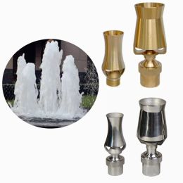 Brushes 1/2" 3/4" 1" 1.5" Brass Stainless Steel Cascade Water Fountain Nozzles Sray Head Pond