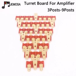 Amplifier 10PCS 3Post~9Post Turret Board Gold Plated DIY Project Audio Strip Board Tag Board Terminal Lug Board For Vacuum Tube Amplifier