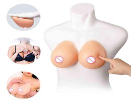 Realistic Fake Boobs Tits Crossdress Silicone Breast Form False Breast For Shemale Transgender Drag Queen Cosplay Transvestite H221815517