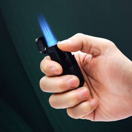 DAZON Three Flame Butane Gas Unfilled Lighter Windproof Torch Cigarette Cigar Lighter