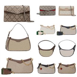 Tasarımcı Yüksek kaliteli küçük tote omuz çantası zinciri çantası lüks tasarımcı çanta çanta çantası moda deri kozmetik alışveriş omuz çantası