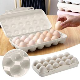 Storage Bottles 18 Grid Kitchen Refrigerator Egg Box Collision Damaged Duck Tray Lunch Containers For Adults