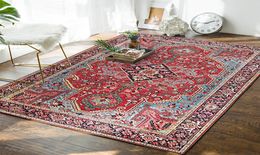 Vintage Bohemian Carpet for Living Room Bedroom Home Decoration Decor Rugs Persian Style 2x3m Soft NonSlip Children39s Play Ma5503438