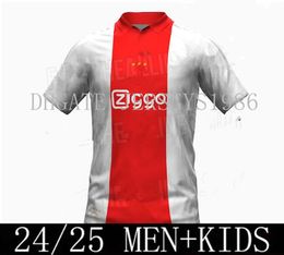 New 24 25 TADIC Soccer Jerseys BASSEY BERGHUIS Third Black Kit KLAASSEN BERGWIJN MARLEY 2023 2024 2025 AjaxsAway Football Shirts Men Kids Uniforms CRUYFF