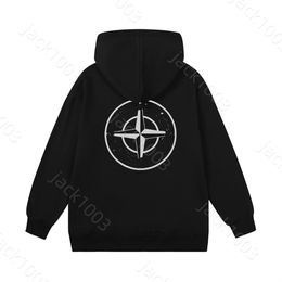 Isola Nuovi uomini Felpa con cappuccio Felpa con cappuccio Stone Coppia Style Letter Modello di stampa del logo sciolto Cotone Casual Hip-Hop Hoodies Pullover Men Abbigliamento 07