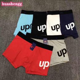 3PC Designer Sexy Men's Underwear Vintage Red black blue Shorts Underpant Correct Letter Printed Boxers Cotton for men grey Luxury Briefs Comfortable Brand 6 Colors