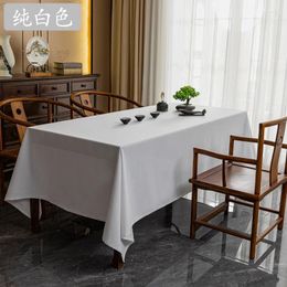 Table Cloth A233color Cotton And Linen Tablecloth Rectangular Thickened Dining Coffee About High-end Fabric Art