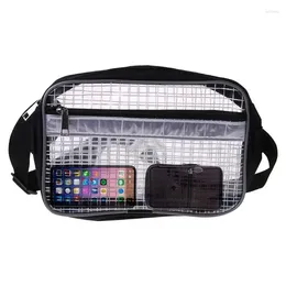 Waist Bags Anti-Static Cleanroom Clear Tool Bag Full Cover Pvc For Engineer Fanny