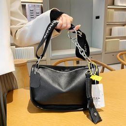 Evening Bags Genuine Leather Crossbody Bag For Women Large Capacity Handbags Luxury Designer Should Messager Cell Phone Pocket Square