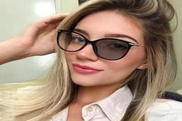 Cat Pochromic Reading Glasses Women Men Magnifying Eyeglasses Presbyopia Reading glasses with box FML5573546