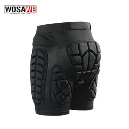 WOSAWE Motorcycle Short Skateboard Hip Protector Motorcycle Off road Hip Paddle Ski Short Protective Equipment 240425