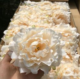 artificial flowers Silk Peony Flower Heads Wedding Party Decoration supplies Simulation fake flower head home decorations wholesal7570781