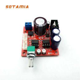 Amplifier SOTAMIA Amplifier NE5532 Preamp Preamplifier Volume Tone Control Dual Op Amp Preamplifier Module Single Power Supply