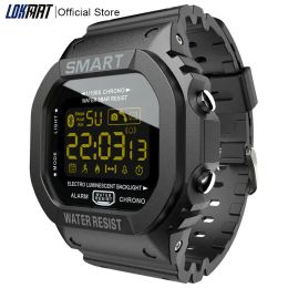 Watches LOKMAT Bluetooth Smartwatch Phone Reminder Sport Pedometer Electric Watch Camera Remoter Waterproof Clock Digital SmartWatch Men