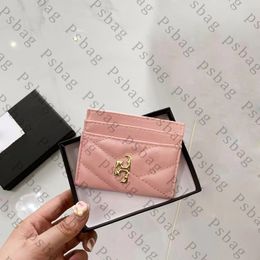 Pink sugao designer card bag coin purse card holder handbag clutch bag wallet purse fashion luxury high quality shopping bag card bag 14color Changchen-240430-15