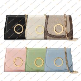 Wallets Ladies Fashion Designer Luxury Blondie Chain Wallet Key Pouch Coin Purse Credit Card Holder Crossbody Shoulder Bags TOP Mirror Qu