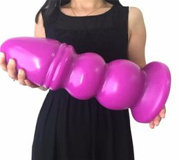 33126cm Super big Anal Plug Dildo no vibration Black Anus Massage huge anal dilator Erotic Sex toy giant anal dildo butt plug Y22839221