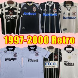 1997 98 1999 2000 Retro vintage classic soccer Jerseys Corinthian football PAULINHO RONALDO GUERRERO BRUNO CESAR R.CARLOS Corinth shirts 2000