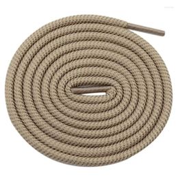 Shoe Parts Weiou Laces Accessory 4.5MM Khaki Strong Polyester Ropes For Hiking Boots Unisex Women Sneaker 2024 Shoelaces Adult Kid