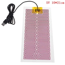 Carpets Winter Warm Survices 1pc Portable Plate USB Heating Heater For Mouse Pad Shoes Golves Girls Menstruation