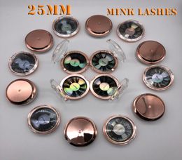 Whole long dramatic mink lashes 25mm real mink eyelashes 25MM 3D mink big eyelashes costom box4842203