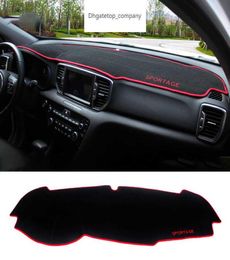 Car Dashboard Avoid Light Pad Instrument Platform Desk Cover Mat Carpets For KIA Sportage 4 2016 2017 2018 2019 2020 Accessories4404141