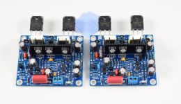 Amplifiers New DIY KITS 2PCS MX50 SE 100WX2 Dual Channels Stereo Audio Power amplifiers Board