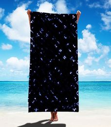 Wholesale Microfiber Bath Towel Letter Series Swimming Printed Beach Towel