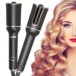 Automatic Hair Curler Auto Curling Iron Ceramic Rotating Air Spin Wand Styler Curl Machine Magic 240423