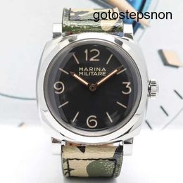 Tactical Wrist Watch Panerai Men's Watch Special Edition Watch Series 47mm diameter Manual Mechanical Leisure Business Watch Luxury Watch Clock PAM00587 AISI47mm