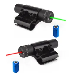 Optics Red Dot Rifle Laser Sight AR15 Laser Pointer with Rechargeable Battery 20mm Picatinny Rail Laser Scope Sight