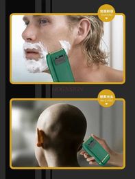 Electric Shavers Professional electric shaver for mens hairdressers rechargeable gifts Y240503