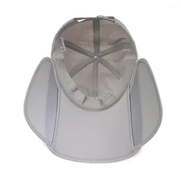 Berets Adjustable Buckle Hat Stylish Women's Wide Brim Sun With Face Protection Hole For Outdoor Activities Gardening